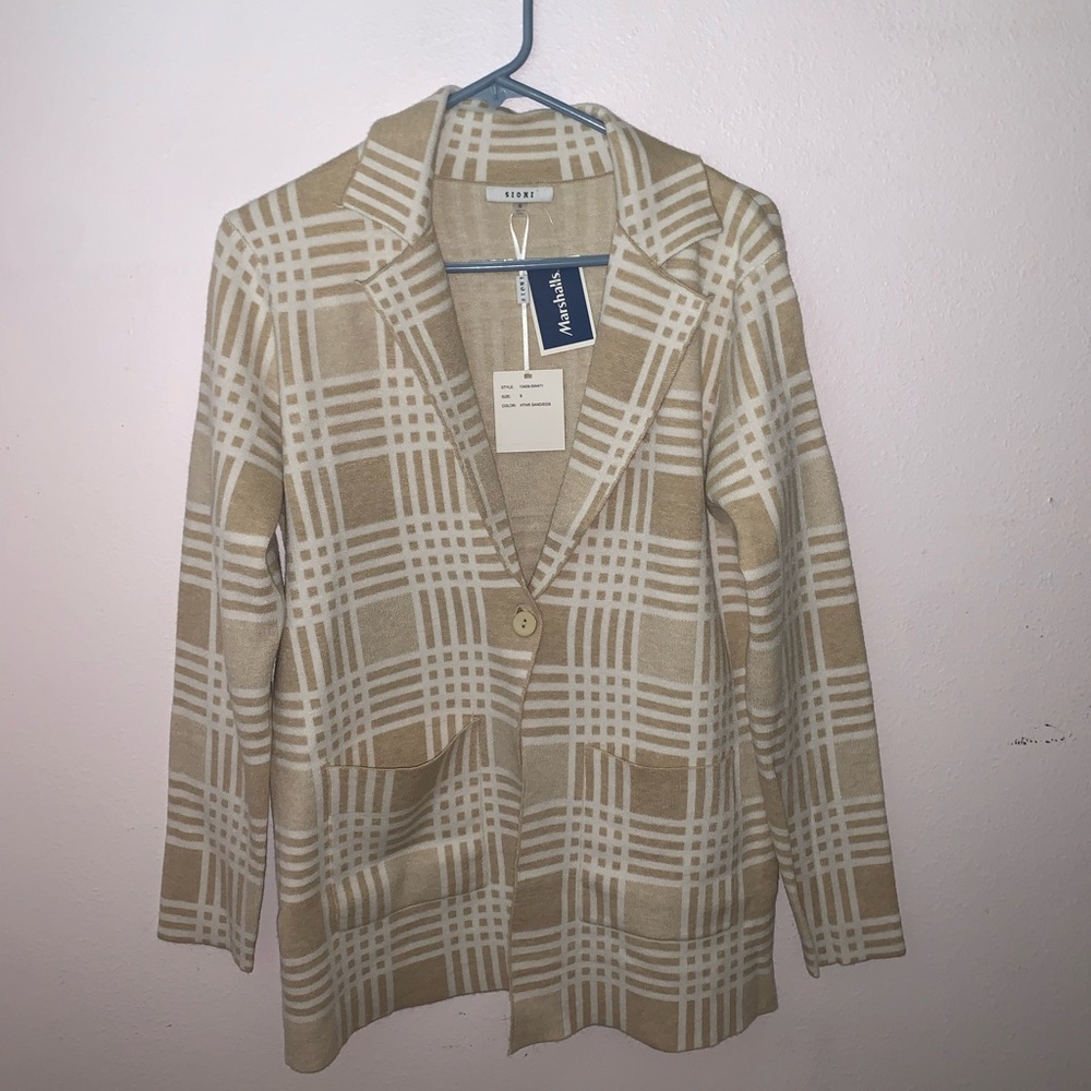 Sioni Sand Sweater Cardigan